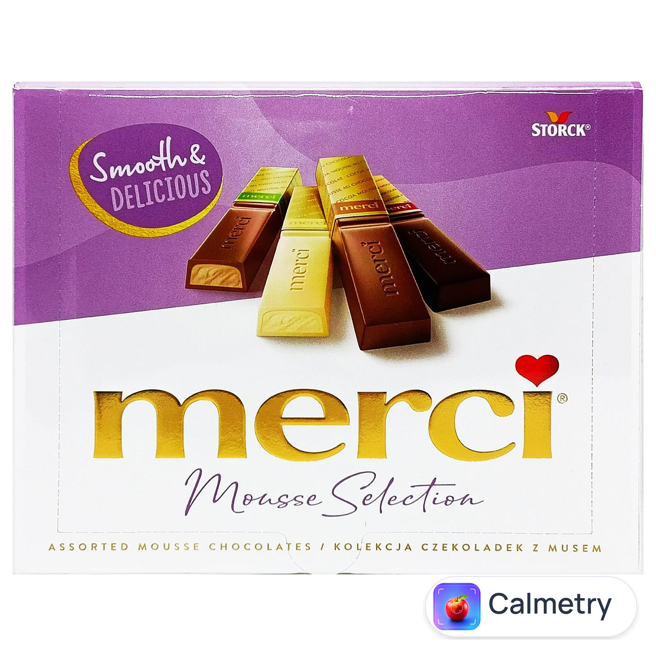 Цукерки Merci Mousse Chocolate 210г