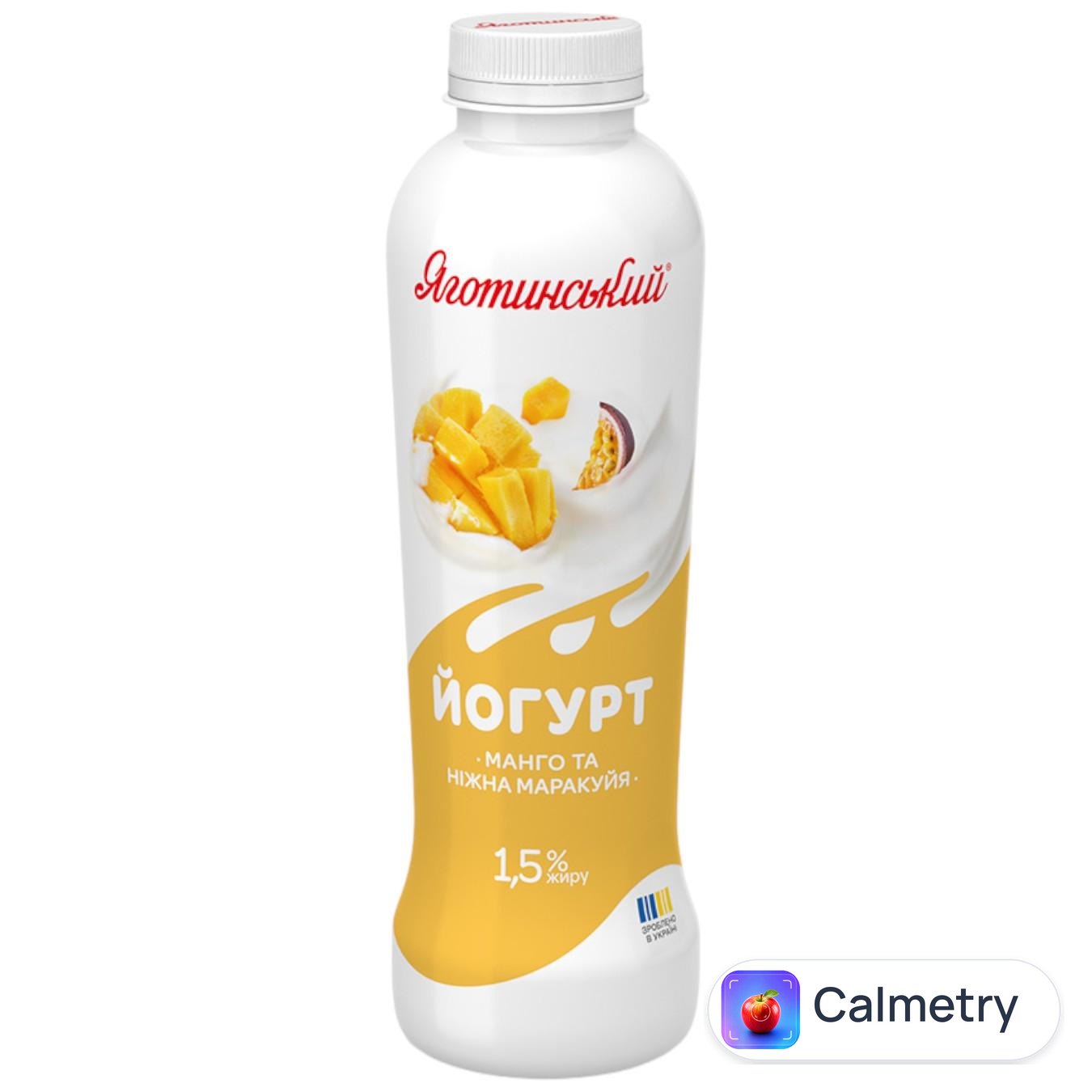 Йогурт Яготинський Манго-маракуйя 1,5% 520г