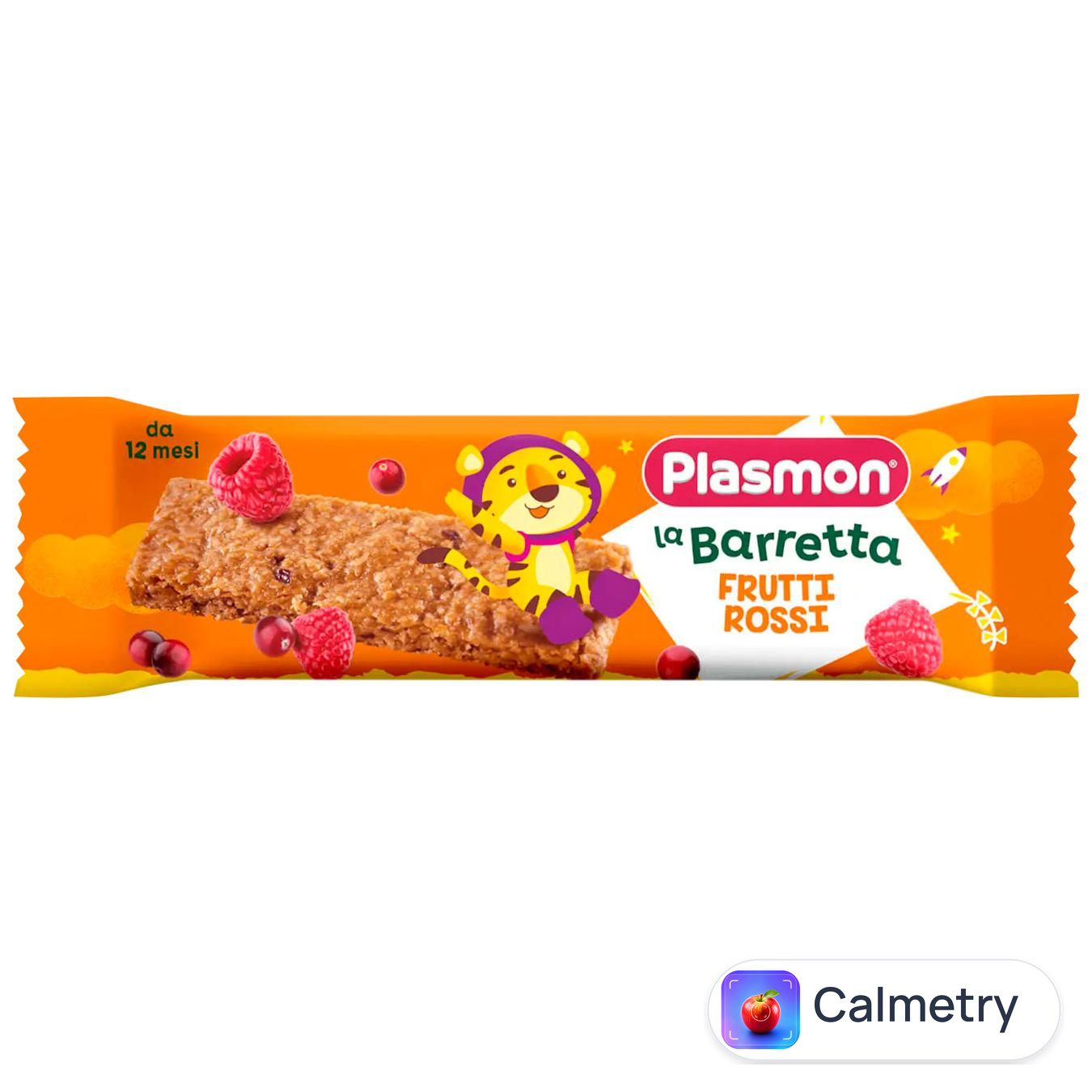 Батончик Plasmon злаковий зі смаком червоних ягід 20г