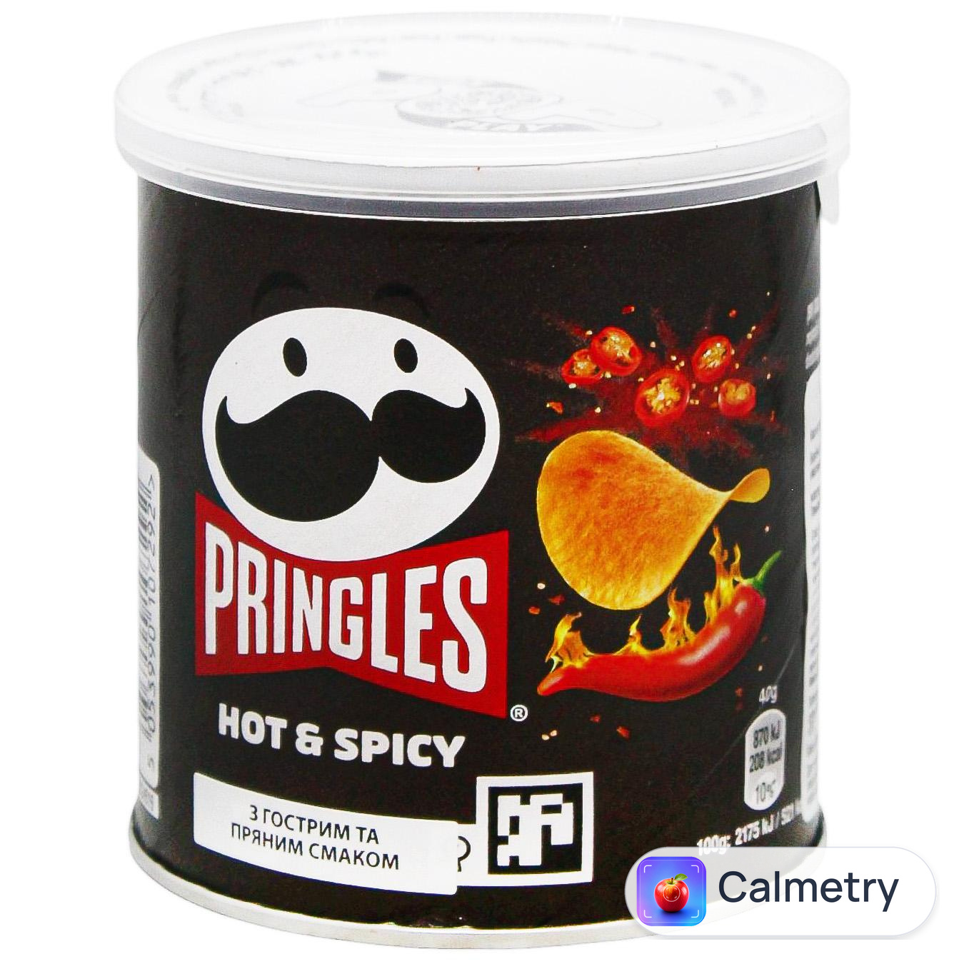 Чипси Pringles картопляні Hot&Spicy 40г