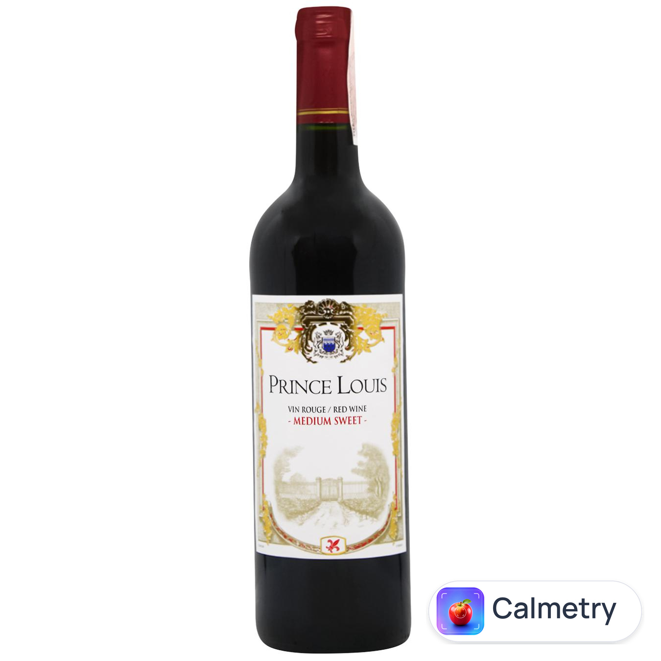 Вино Prince Louis Rouge Sweet червоне напівсолодке 10,5% 0,75л