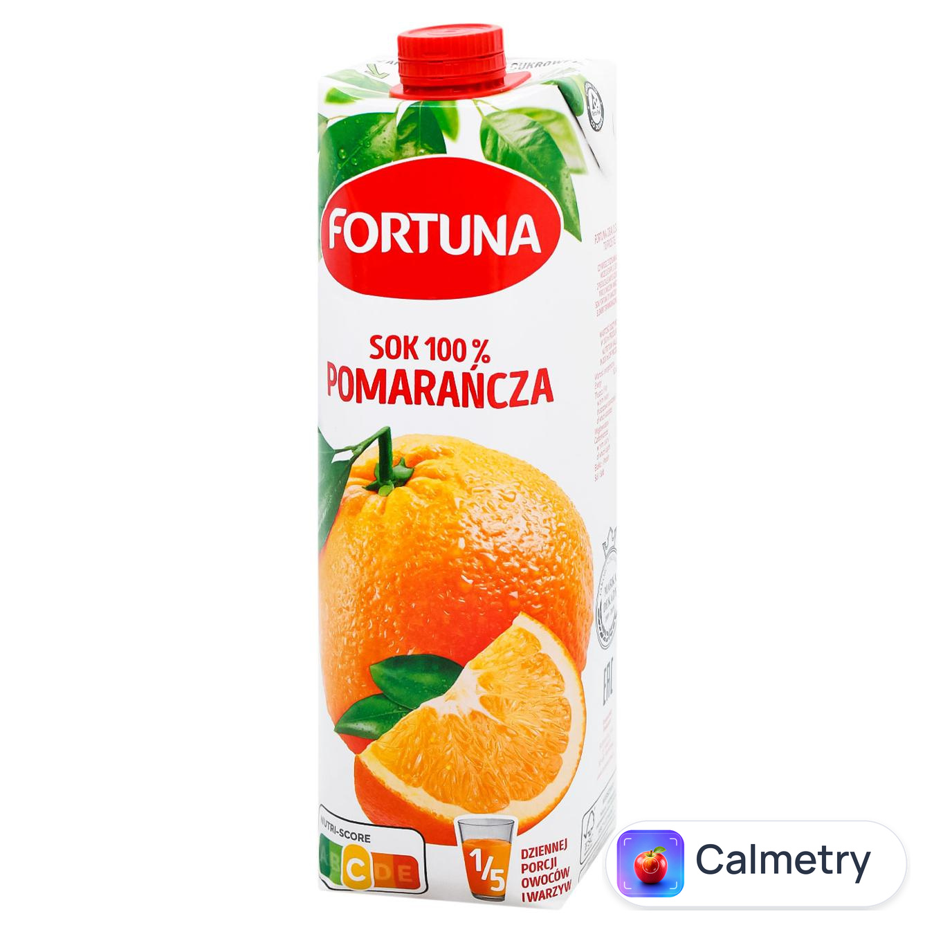 Сік Fortuna Апельсиновий 1л — фото продукту