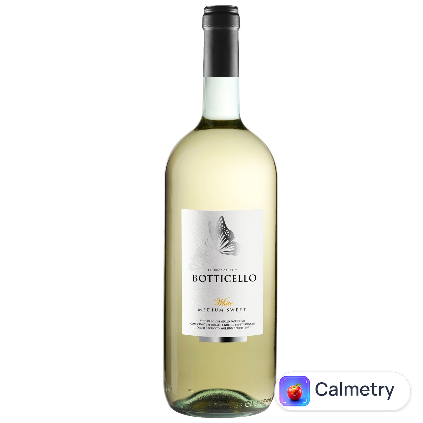 Вино Botticello White Medium Sweet біле напівсолодке 10% 1,5л