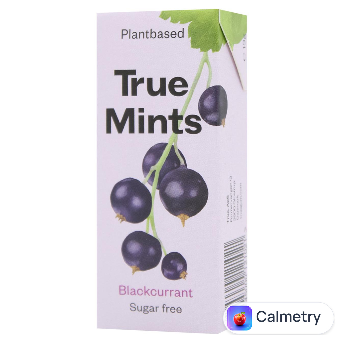 Цукерки True Mints м'ятні освіжаючі зі смаком чорної смородини 13г