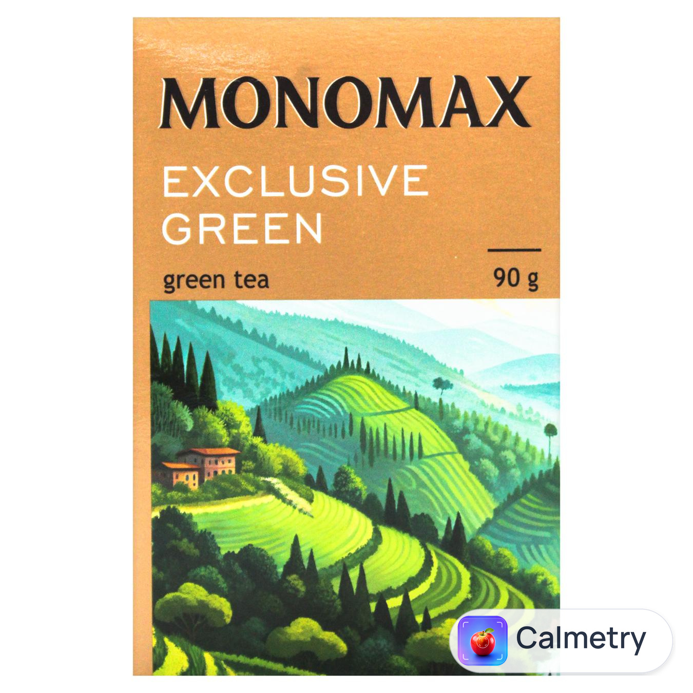 Чай зелений Monomax Exclusive Green Tea китайський листовий 90г — фото продукту