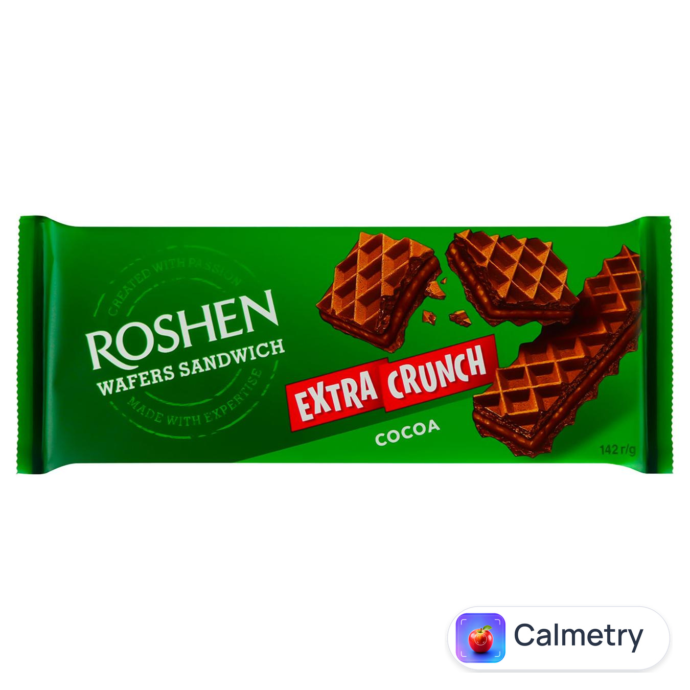 Вафлі Roshen Wafers Sandwich Crunch шоколад 142г
