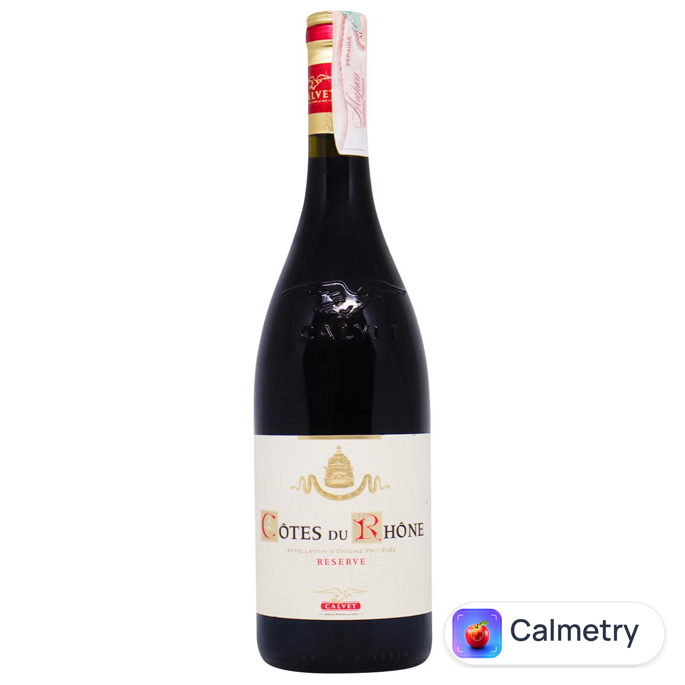 Вино Calvet Cotes du Rhone Reserve червоне сухе 13% 0,75л