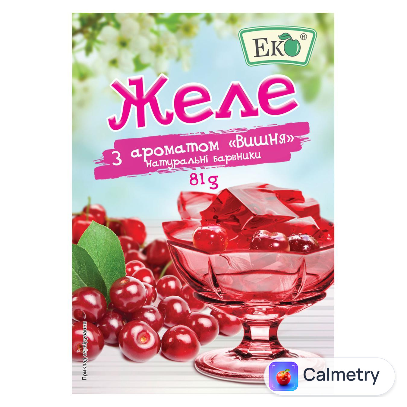 Желе Еко Вишня 81г