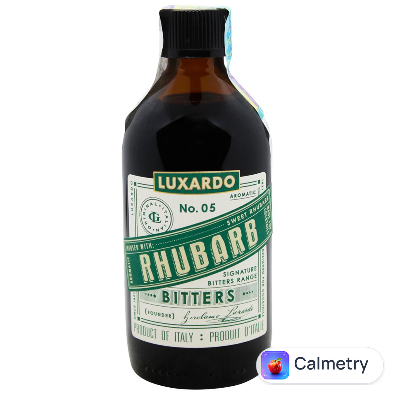 Лікер Luxardo Aromatic Bitters Rhubarb 44% 0,2л