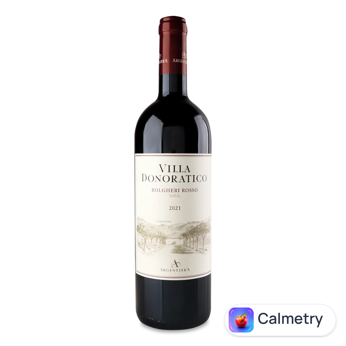 Вино Tenuta Argentiera Villa Donoratico Bolgheri червоне сухе 0,75л