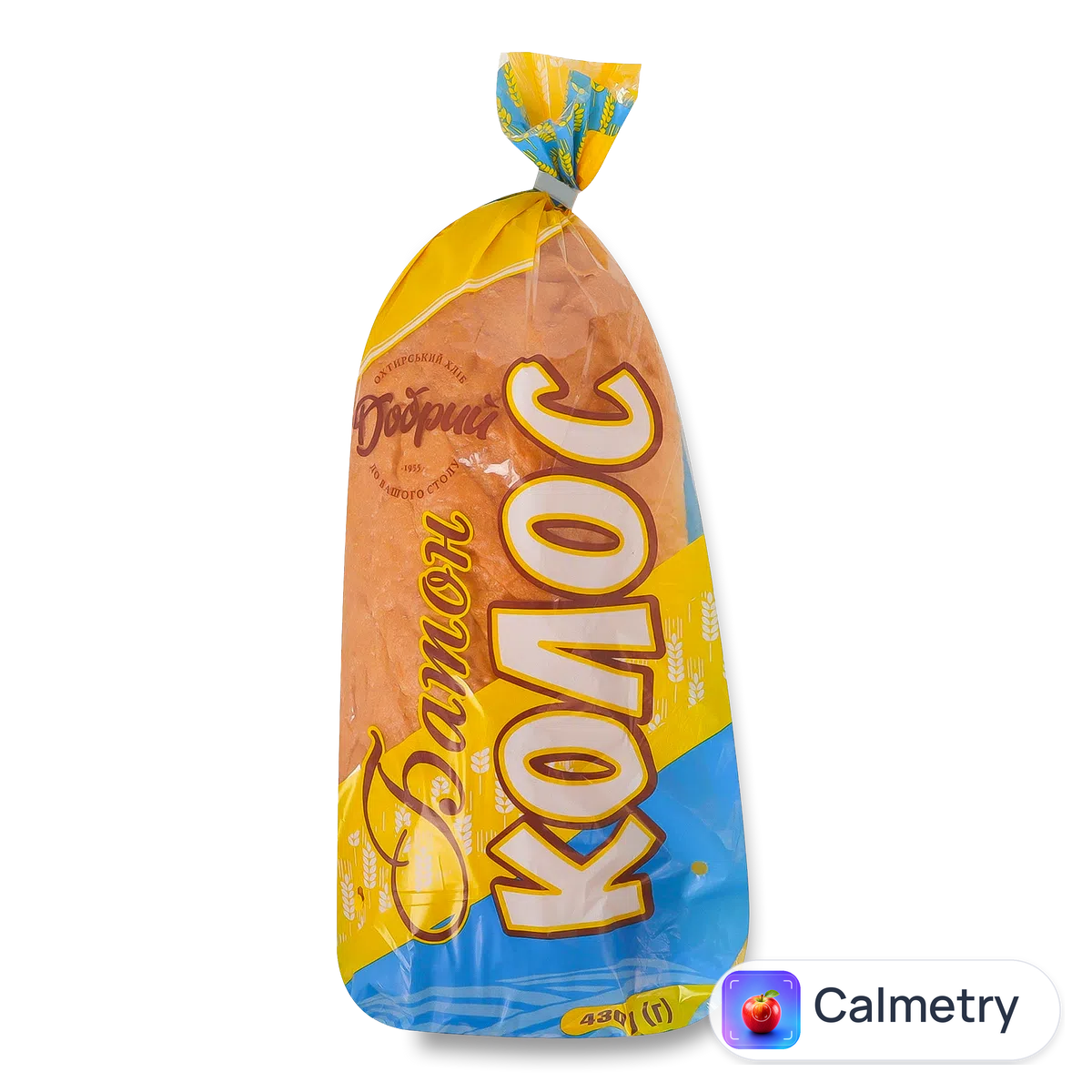 Батон Охтирський ХК «Колос» 430г Охтирський хлібокомбінат