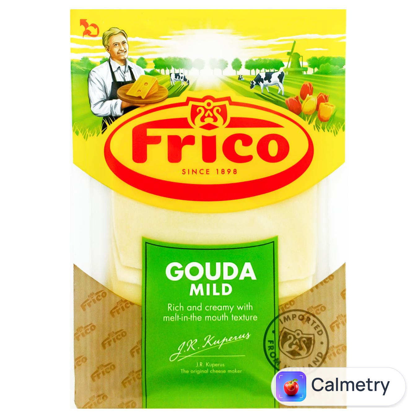 Сир Frico Гауда нарізаний 48% 150г