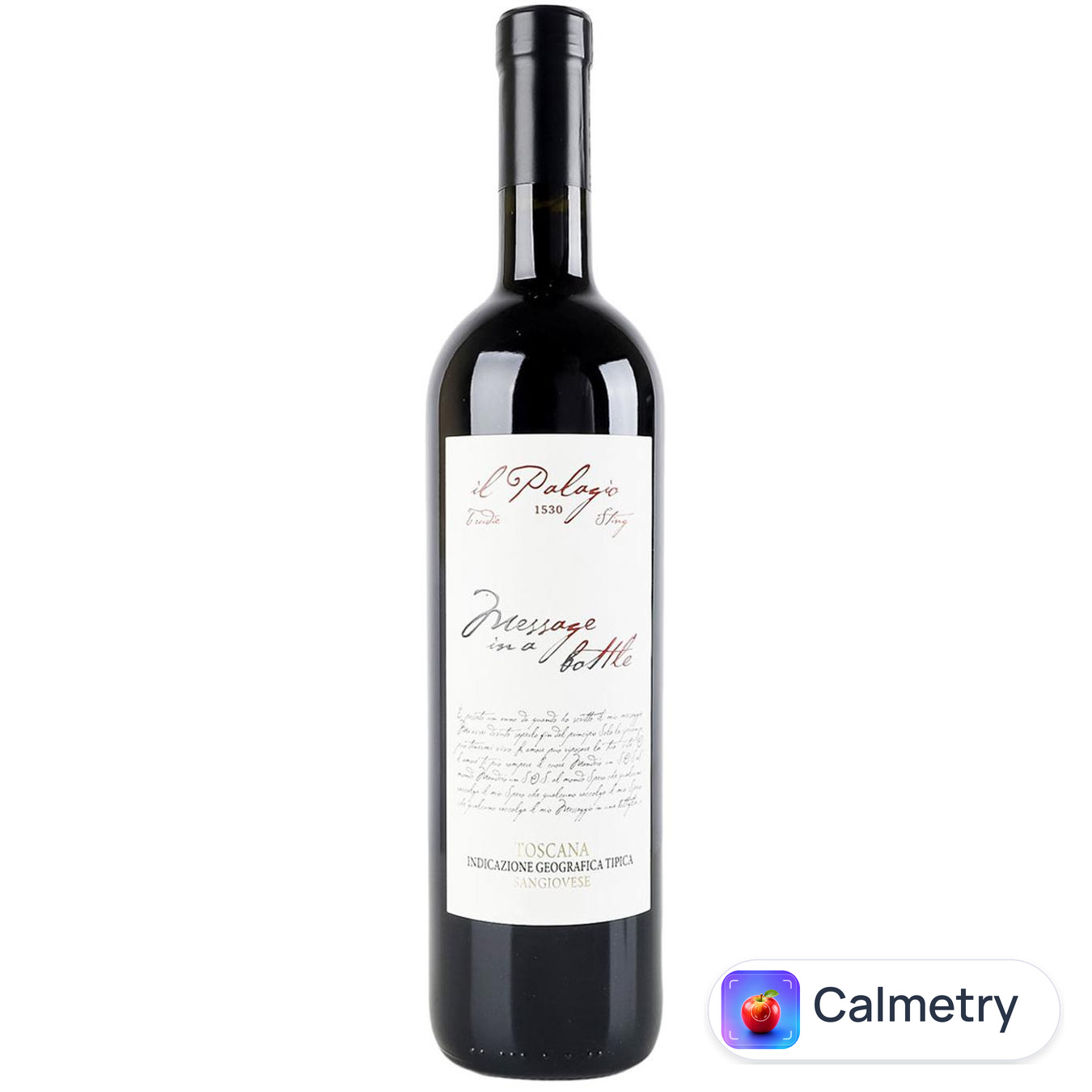 Вино Il Palagio Message in a Bottle Sangiovese червоне сухе 14% 0,75л