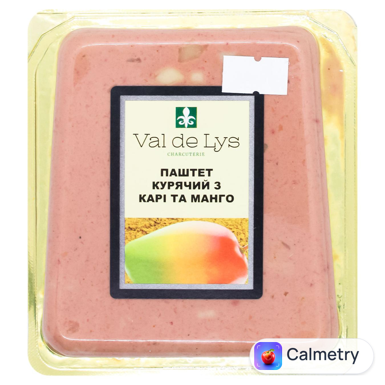 Паштет Val de Lys курячий з карі та манго 170г