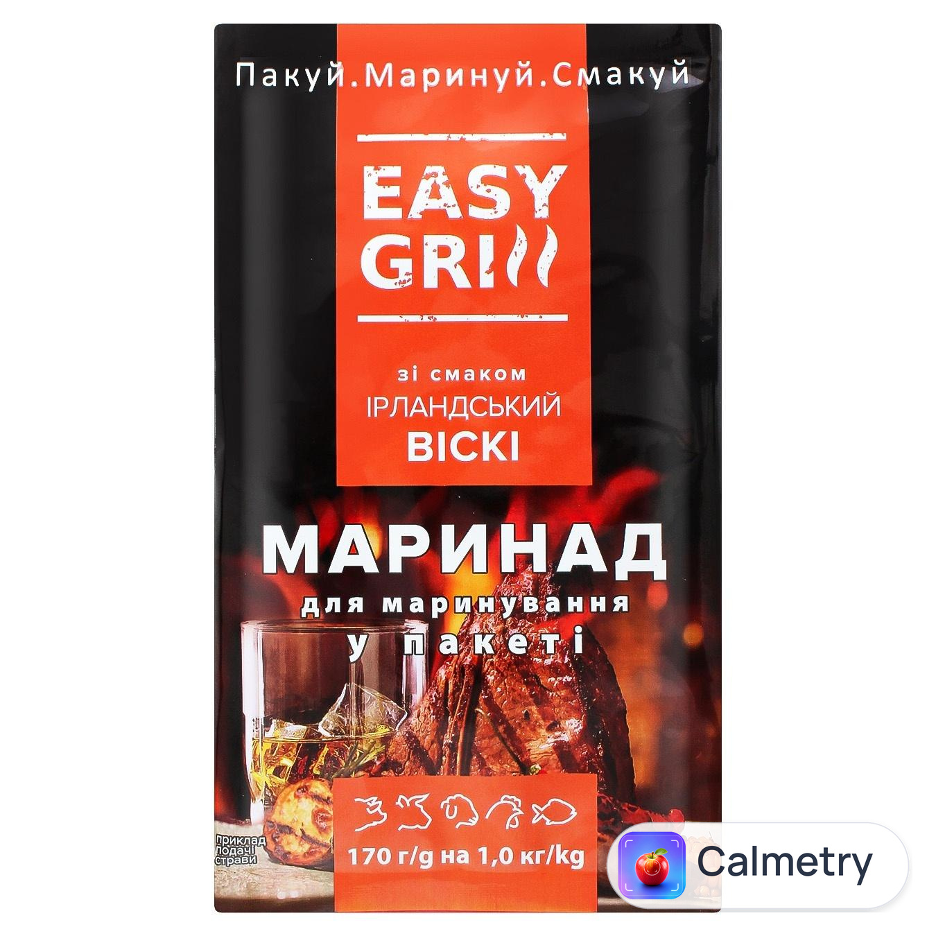 Маринад Easy Grill Ірландський віскі 170г