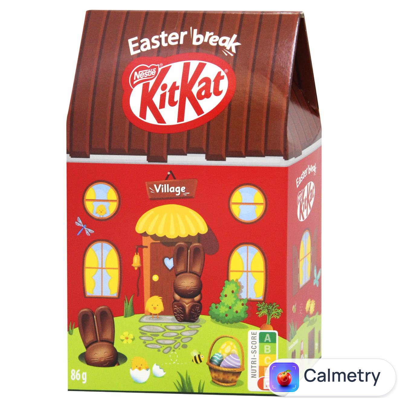 Набір солодощів NESTLÉ® KITKAT® Великоднє містечко 86г