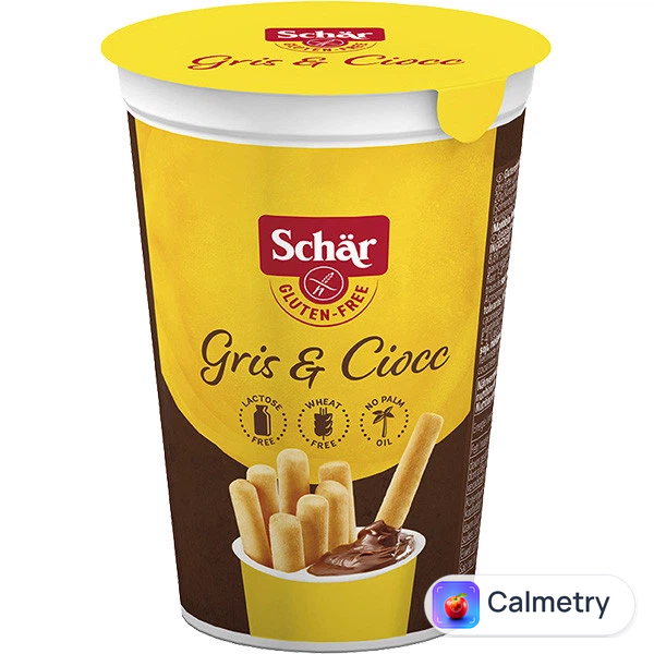Палички без глютену хлібні з шоколадним кремом Dr.Schär Milly Gris & Ciocc 52 г Dr. Schar