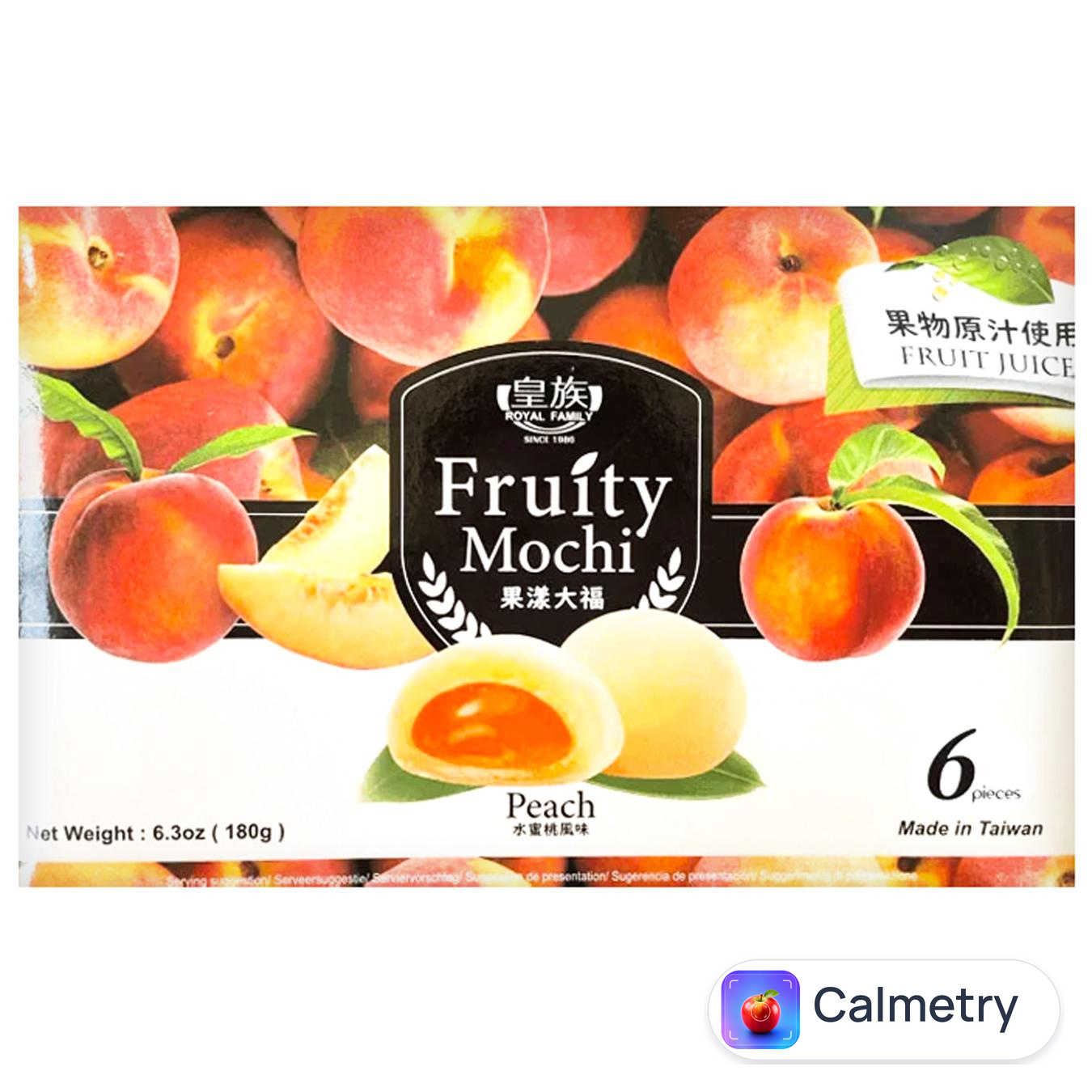 Моті Royal Family Fruity Mochi Персик 180г