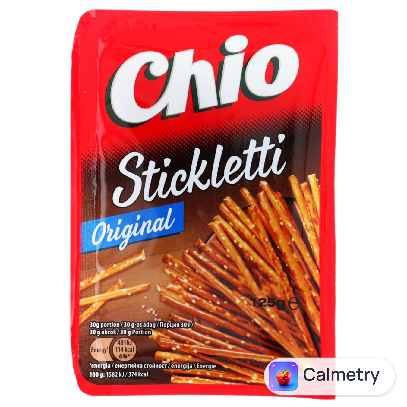Соломка Chio Stickletti солона 125г