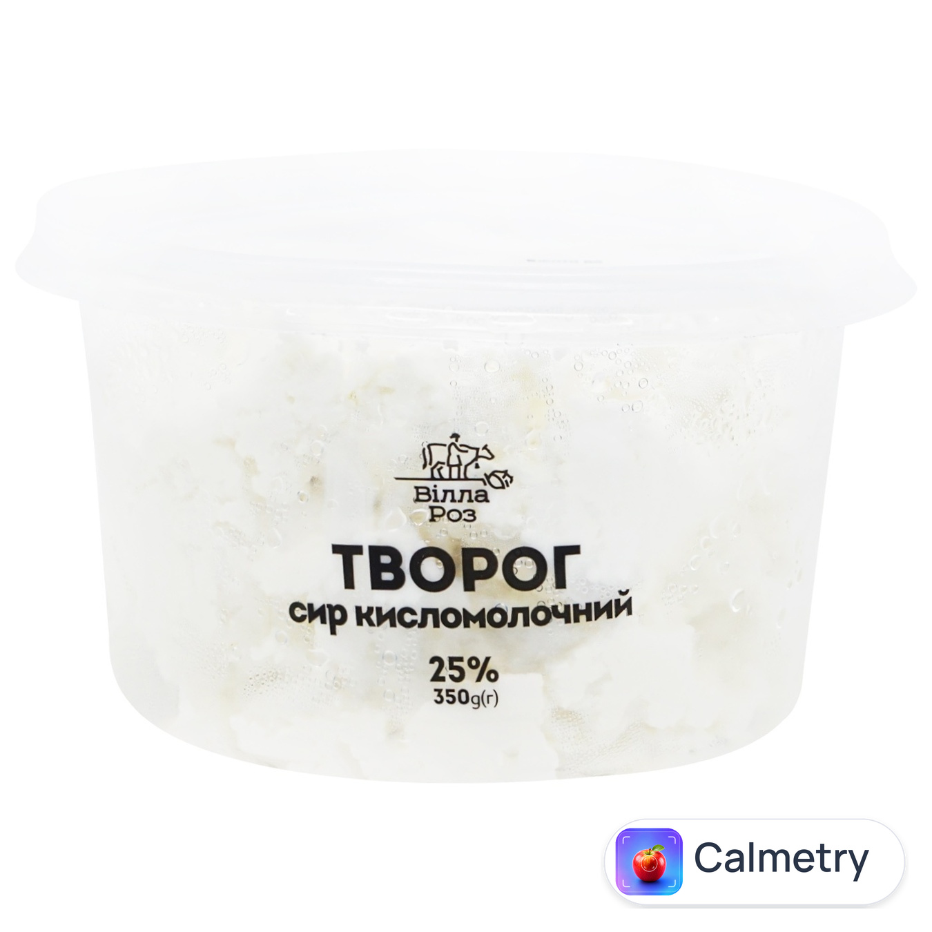 Сир кисломолочний Вілла Роз 25% 350г