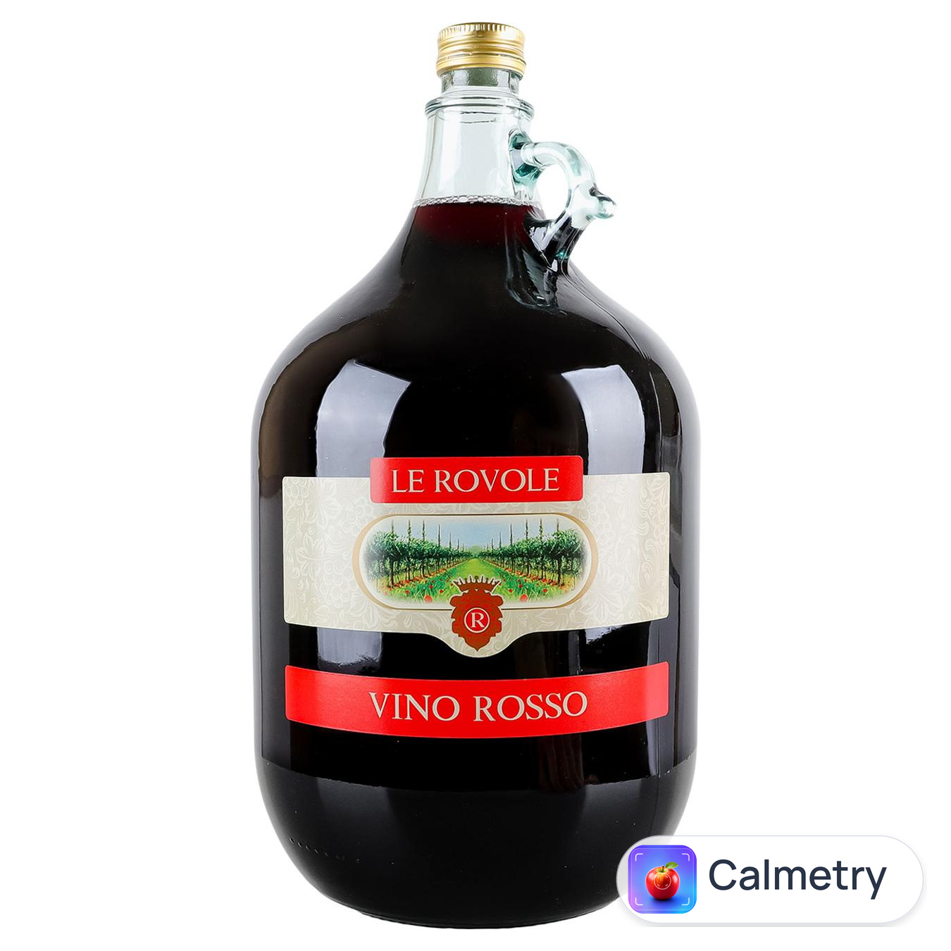 Вино Le Rovole Vino Rosso червоне сухе 10% 5л — фото продукту