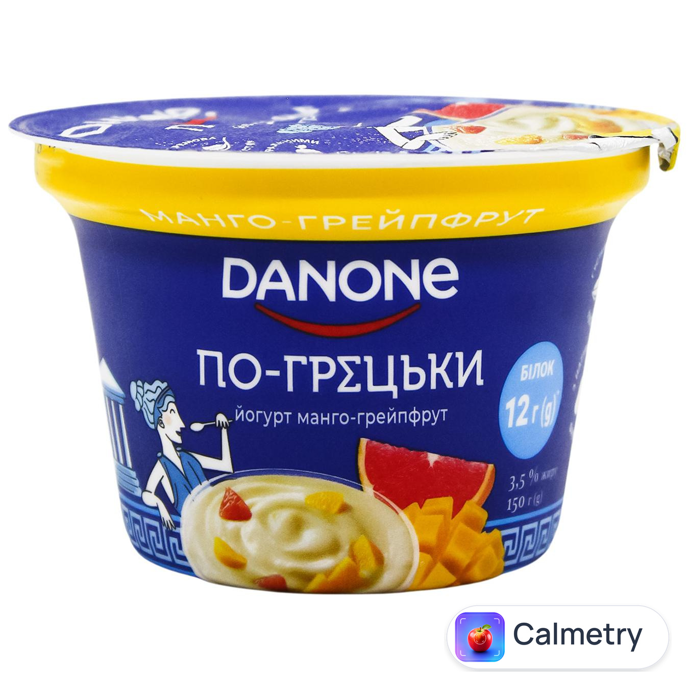 Йогурт Danone По-грецьки Манго-грейпфрут 3,5% 150г