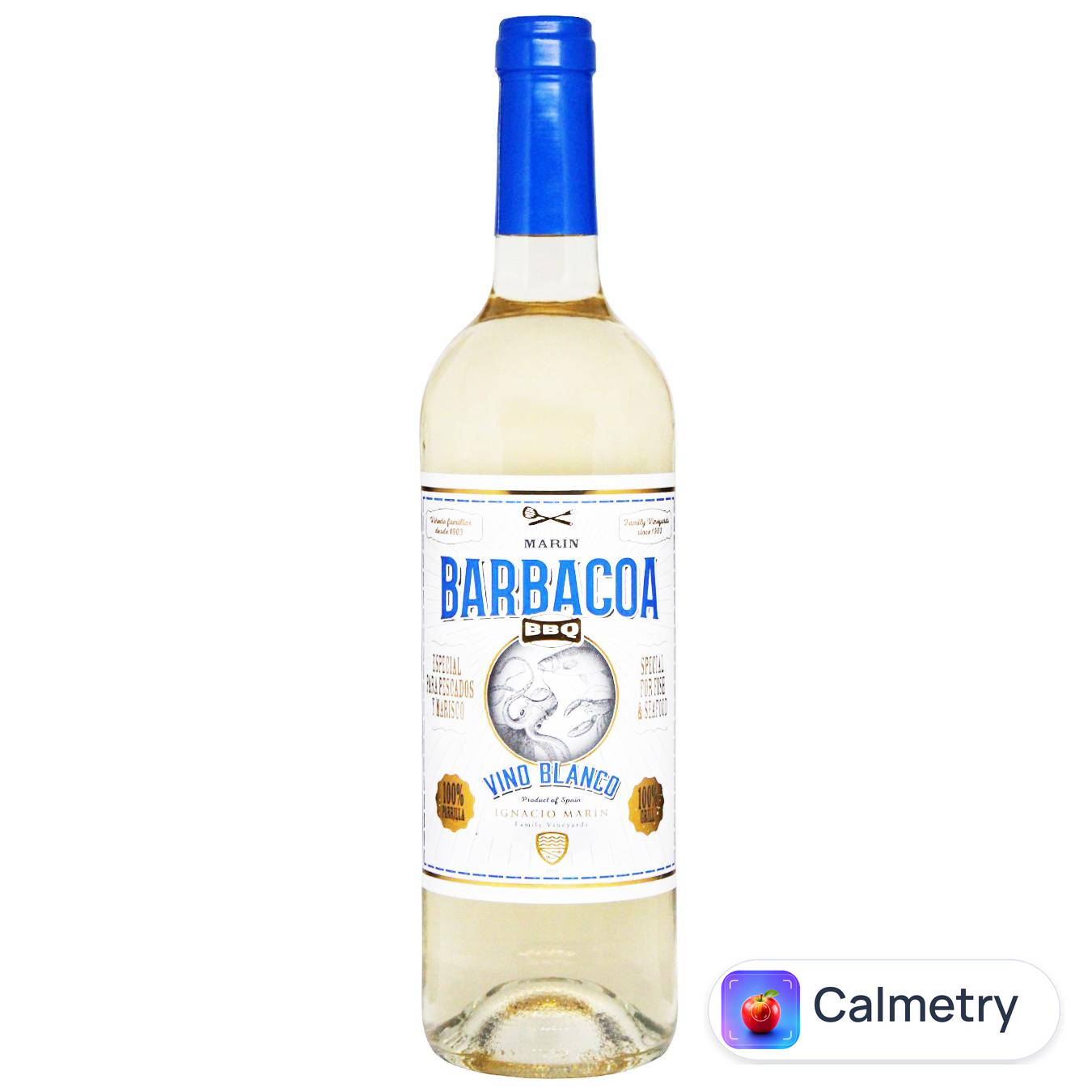 Вино Marin Barbacoa біле сухе 13% 0,75л