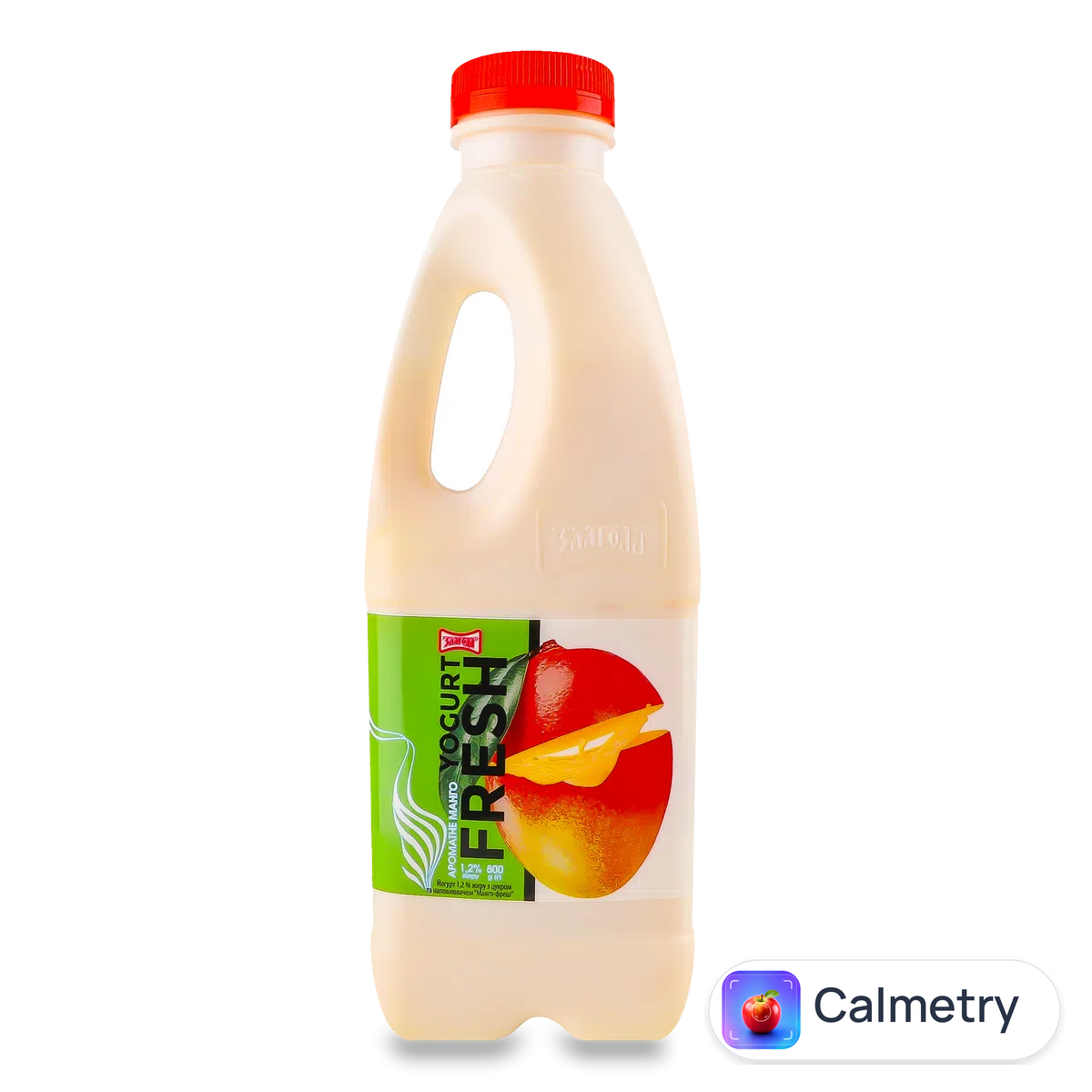 Йогурт Злагода Yogurt Fresh ароматне манго 1,2% 800г