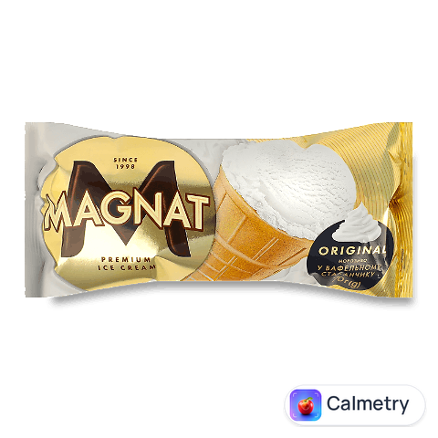 Морозиво Magnat Original у вафельному стаканчику 12%, 70г