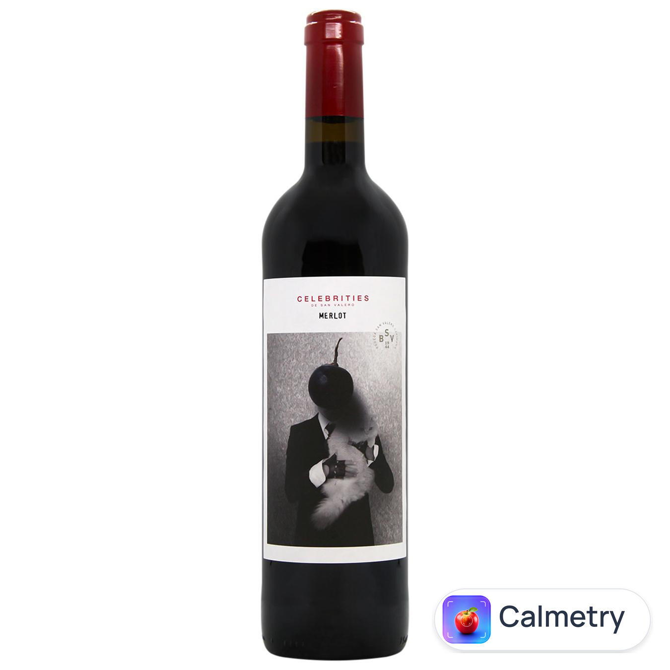 Вино Celebrities Merlot червоне сухе 14,5% 0,75л