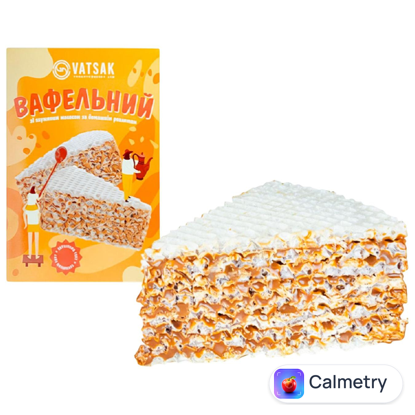 Торт Vatsak вафельний 360г