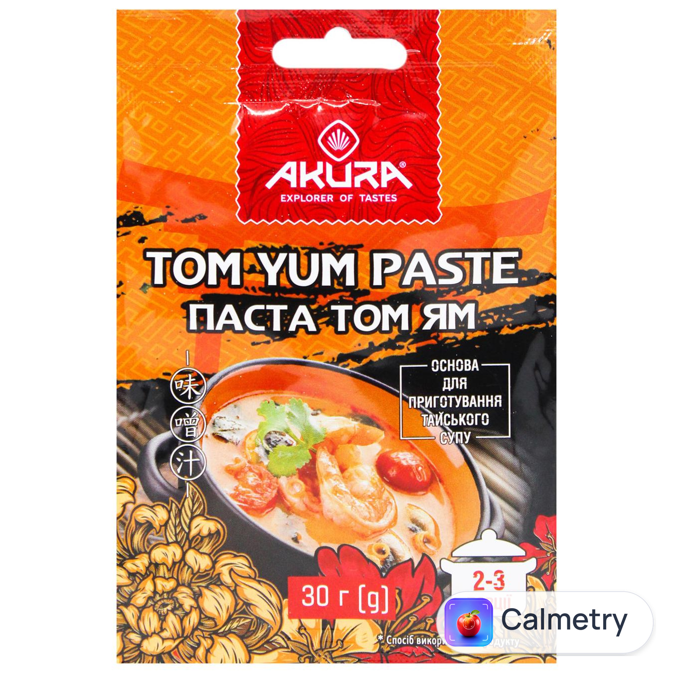 Паста Akura Том Ям 30г