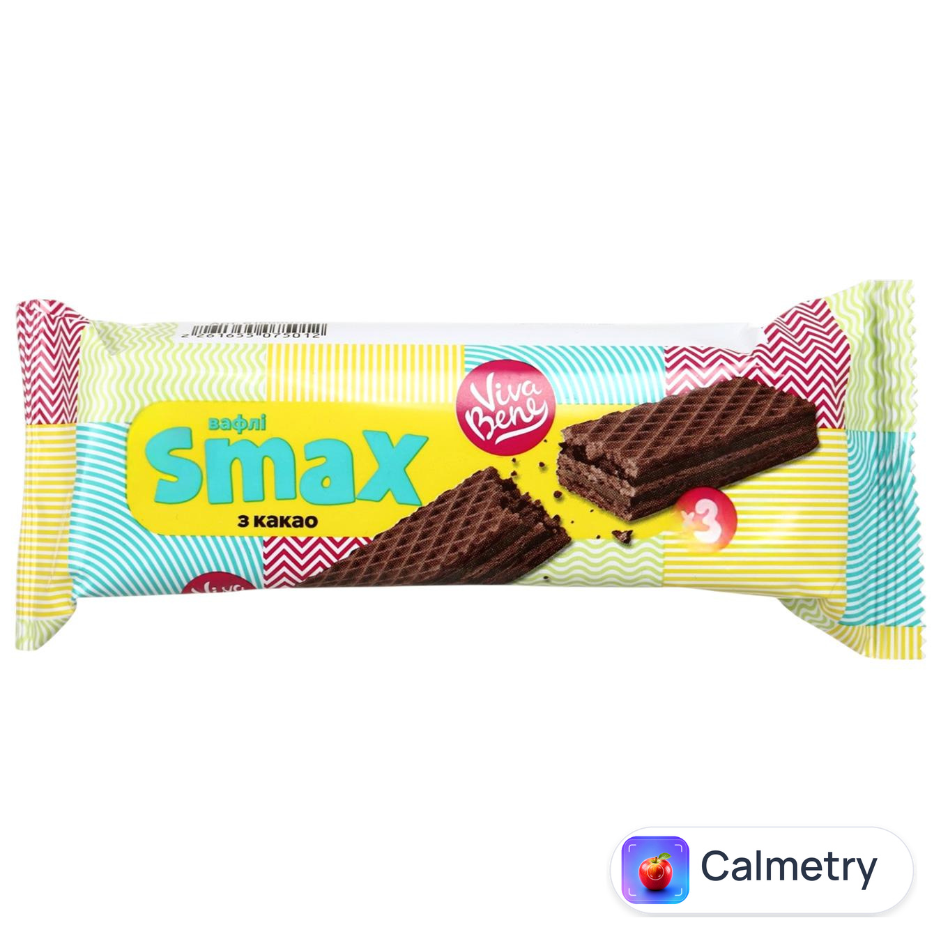 Вафлі Viva Bene Smax з какао 80г