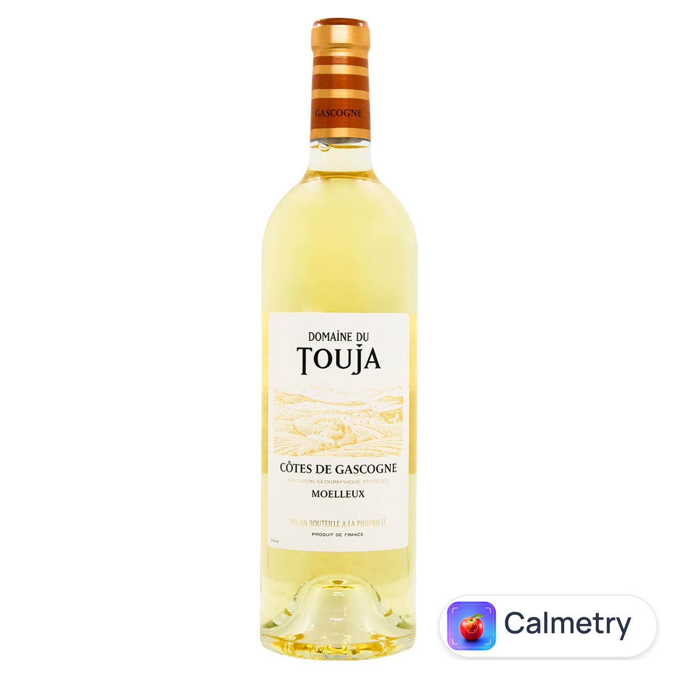 Вино Domaine du Touja Cotes de Gascogne біле напівсолодке 12% 0,75л