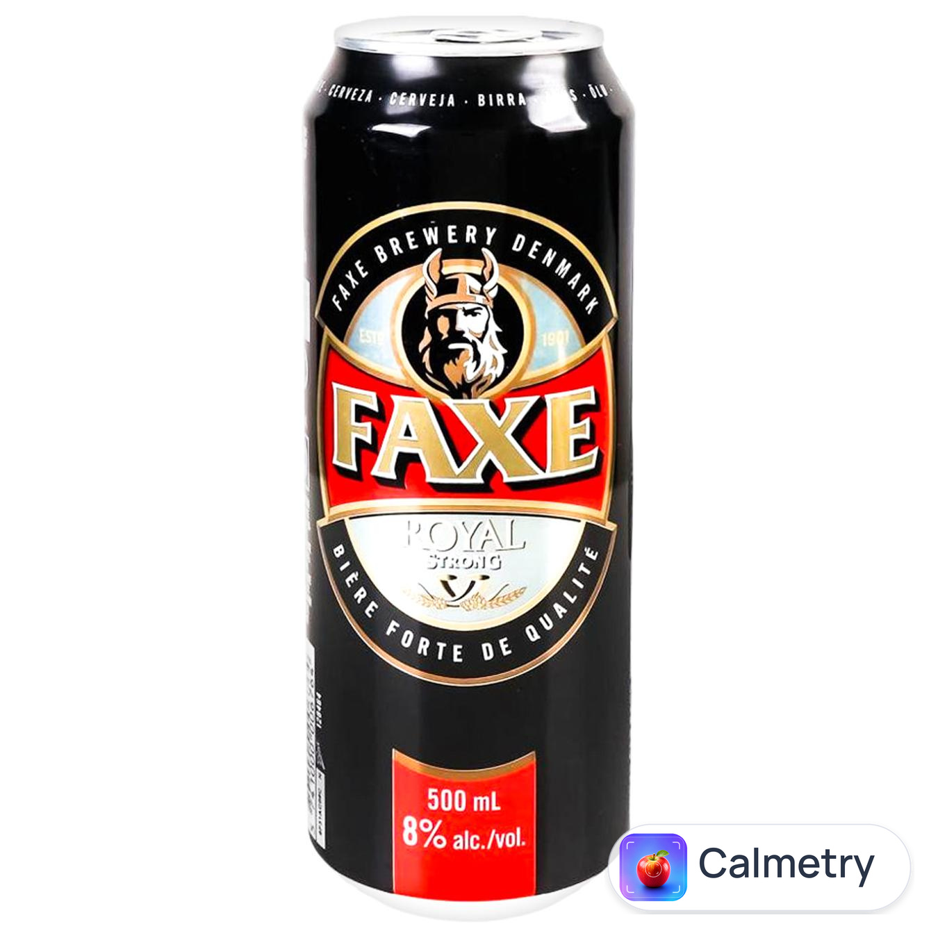 Пиво Faxe Royal Strong світле 8% 0,5л