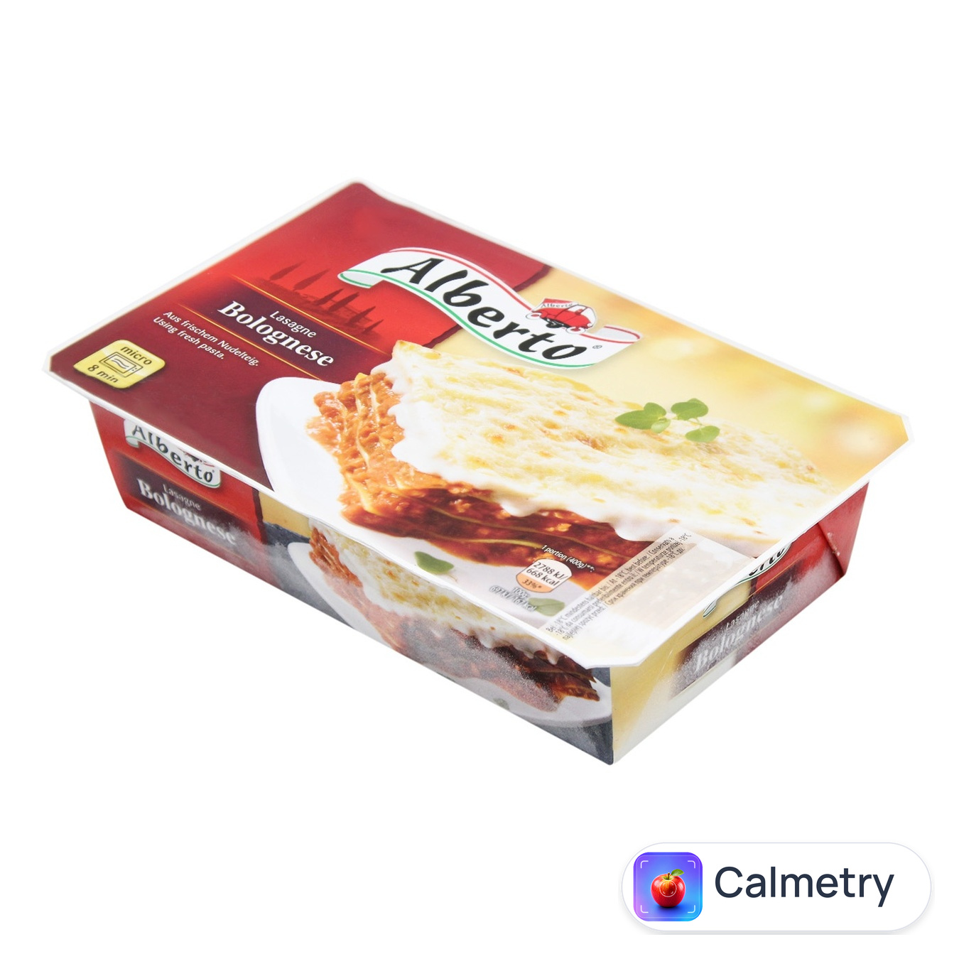 Лазанья Alberto Bolognese Яловичина-свинина 400г