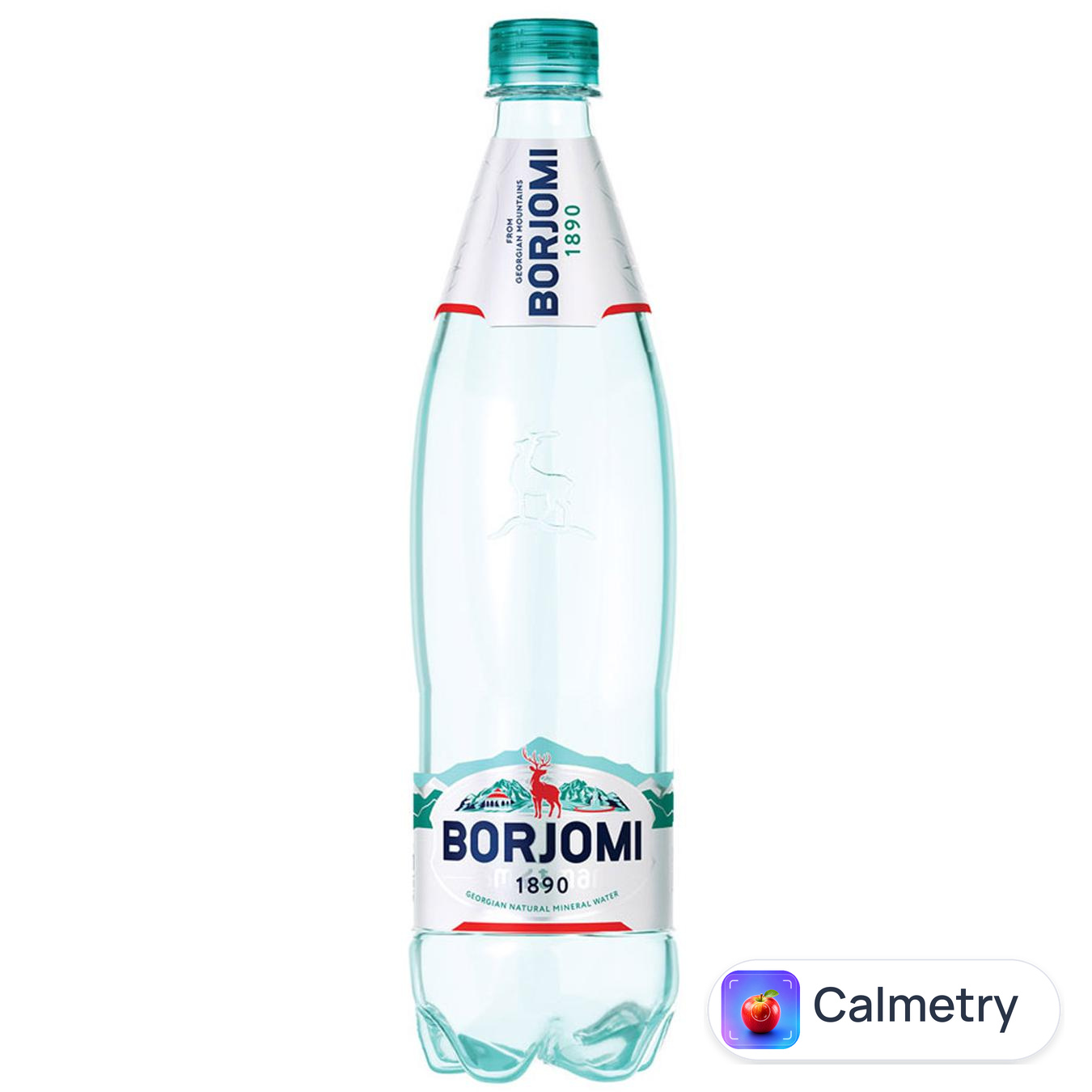 Вода мінеральна Borjomi сильногазована пластикова пляшка 0,75л