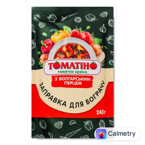 Заправка Томатіно для бограчу з болгарським перцем