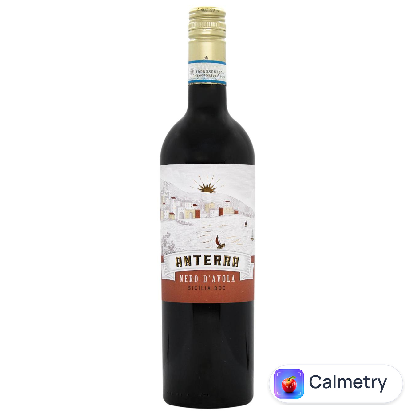 Вино Anterra Nero D'Avola Sicilia DOC червоне сухе 12,5% 0,75л