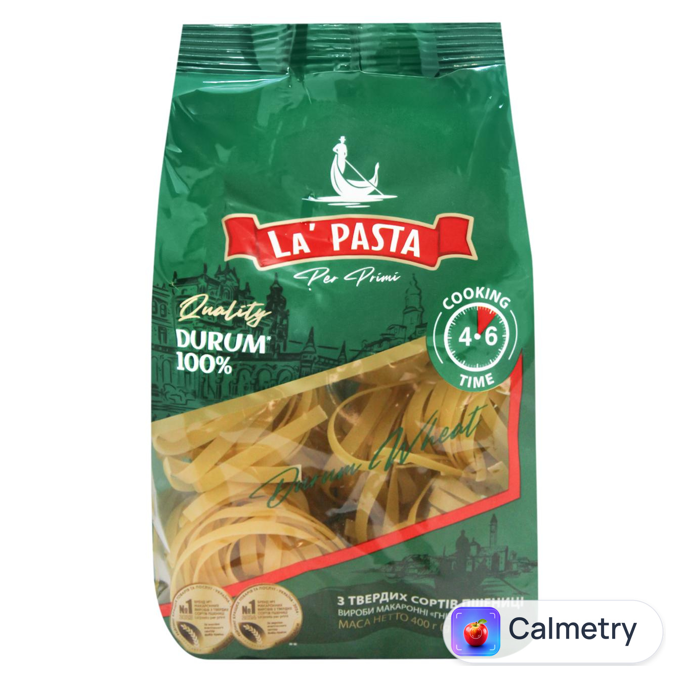 Макаронні вироби La Pasta Гнізда 400г — фото продукту