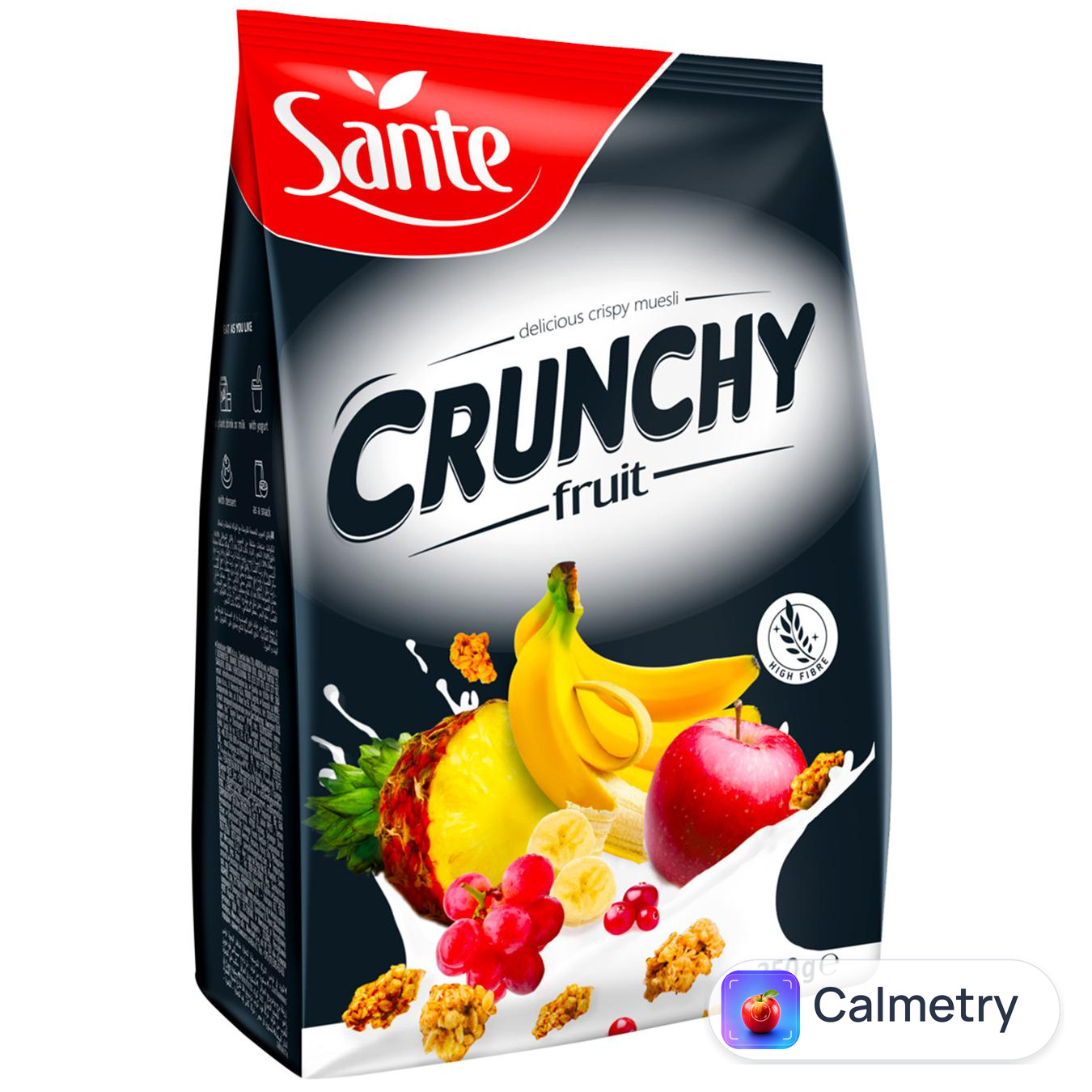 Кранчі Sante з фруктами 350г
