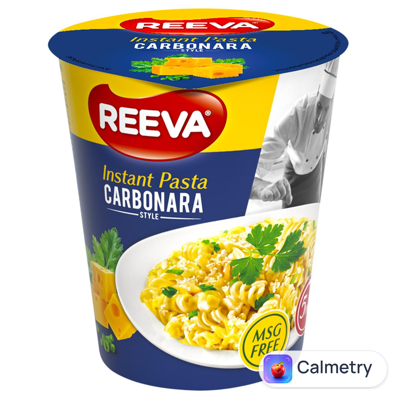 Макаронні вироби Reeva зі смаком Карбонара 70г