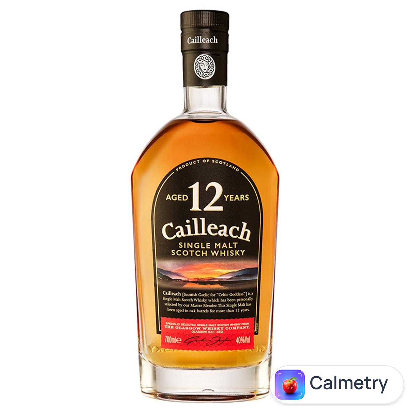 Віскі Cailleach 12yo 40% 0,7л