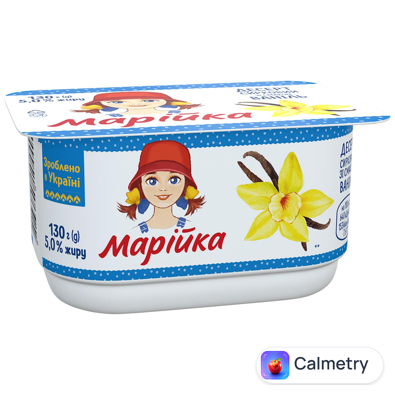 Десерт сирковий Марійка Ваніль 5% 130г