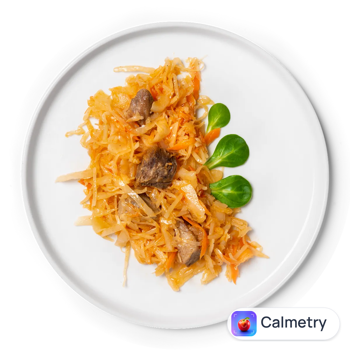 Капуста тушкована з м'ясом