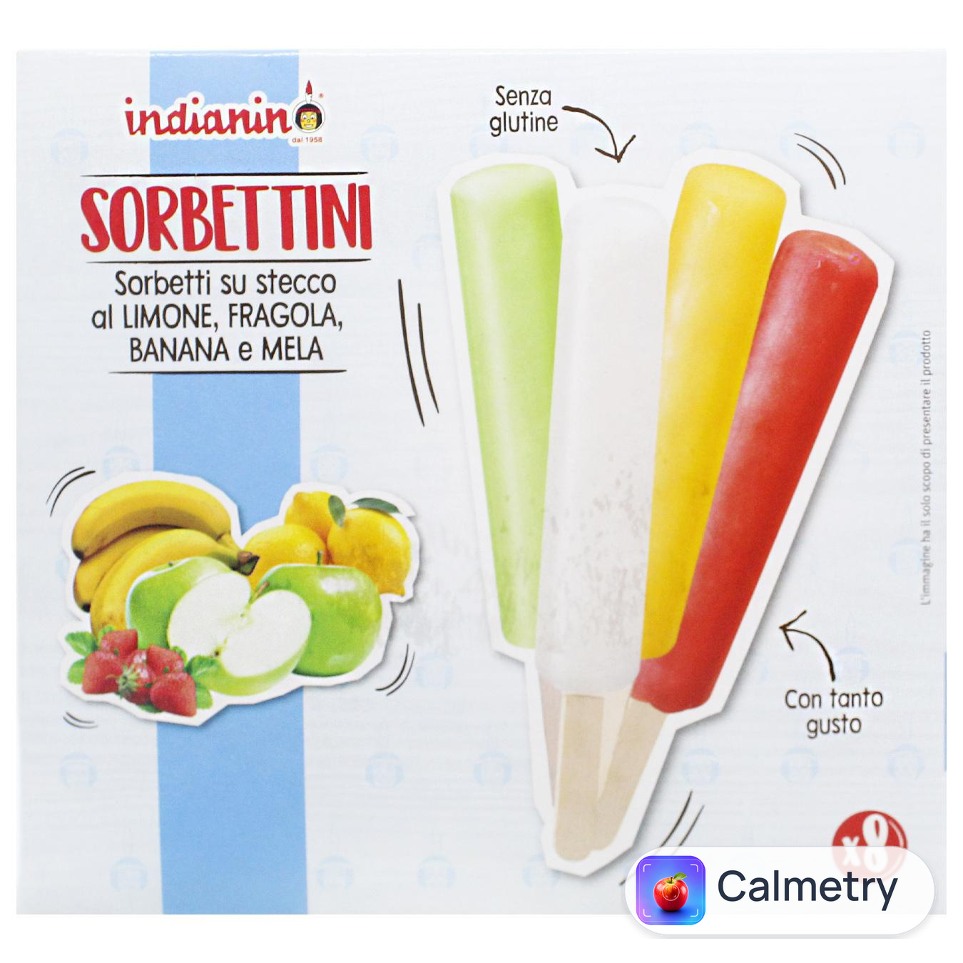 Морозиво Gelato d'Italia міні-сорбети 8шт*40г