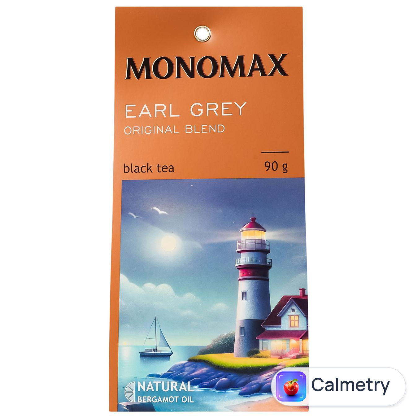Чай чорний Monomax Original Бергамот 100% 90г — фото продукту