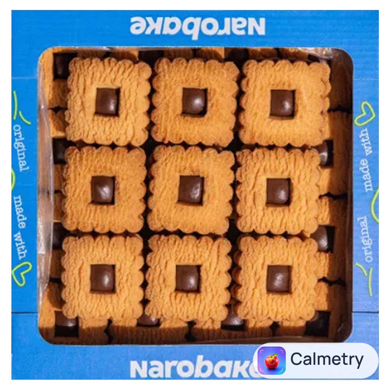 Печиво Narobake Малібу з начинкою какао-крем 600г