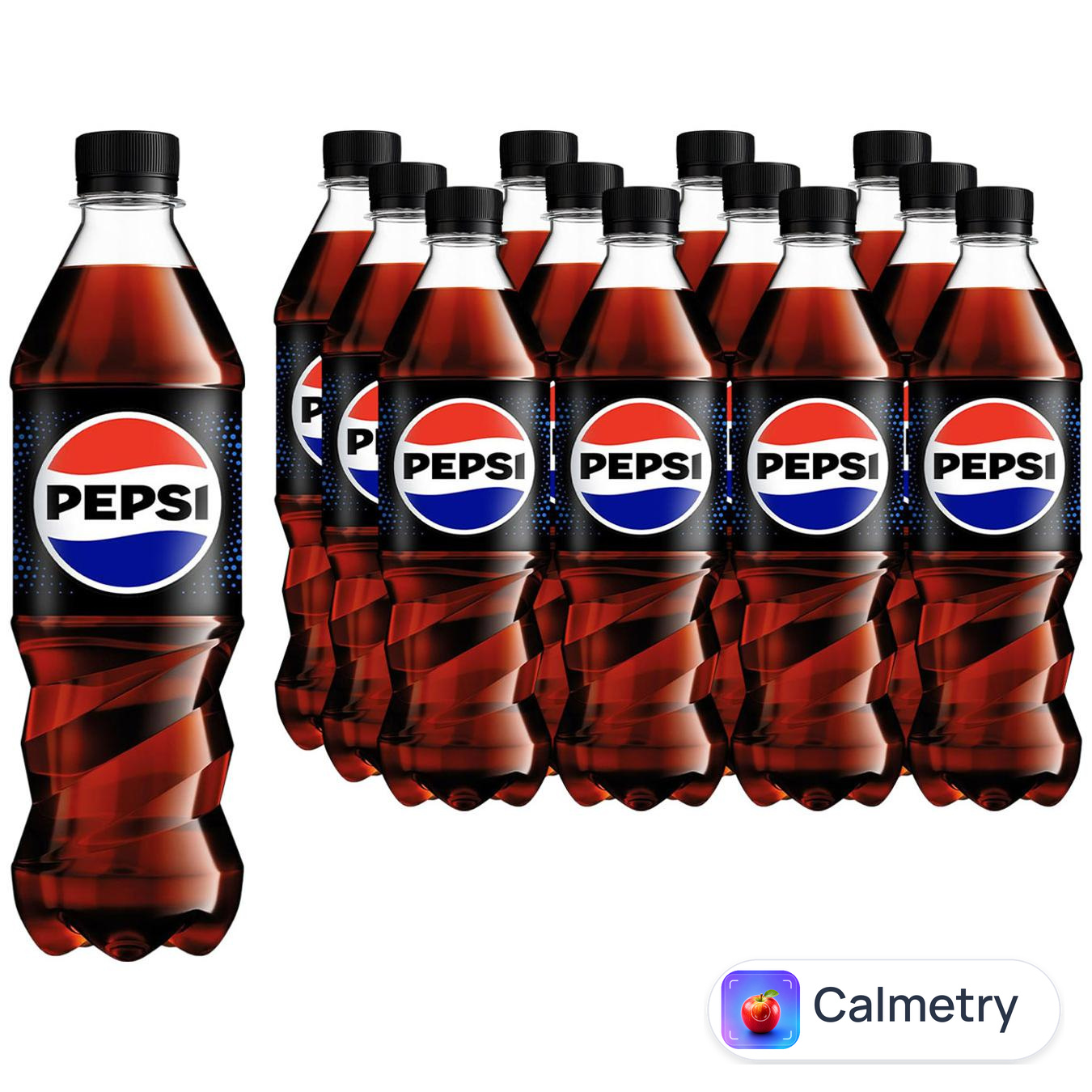 Напій газований Pepsi Black Zero Sugar 0,5л 12шт