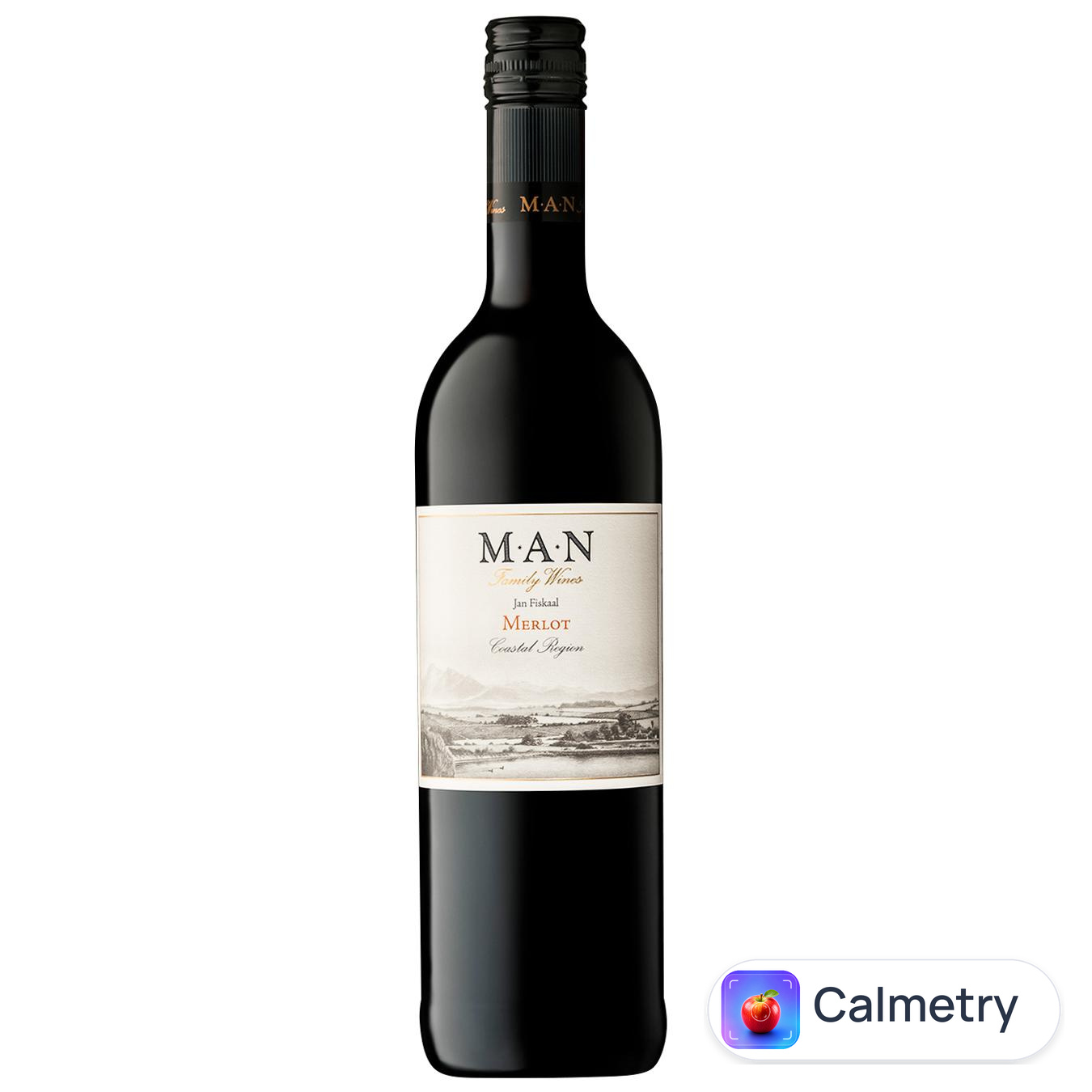 Вино MAN Merlot Jan Fiskaal червоне сухе 14% 0,75л